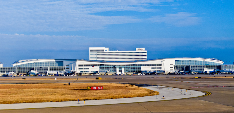 DFW airport in Dallas