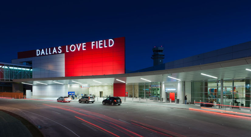 Love Field Airport in Dallas